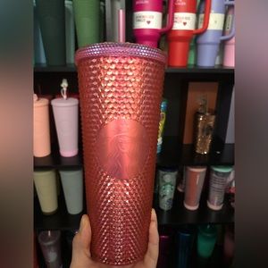 Starbucks Indonesia pink Valentines Studded